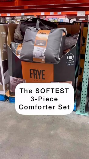 Cozy up with Frye Comforter Sets and Faux Fur Blankets from Costco!
