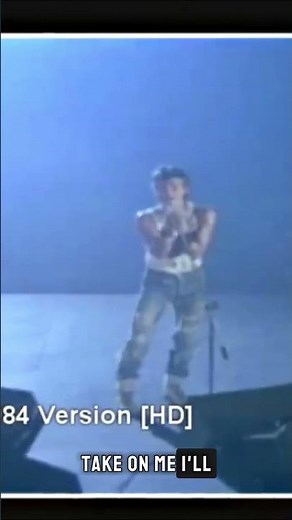 Take On Me - a ha (live)