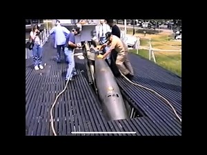 Loading Torpedoes Aboard a WWII Submarine
