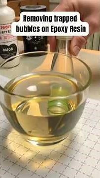 How To Remove Bubbles From Resin 🫧 (Flawless Epoxy Trick)