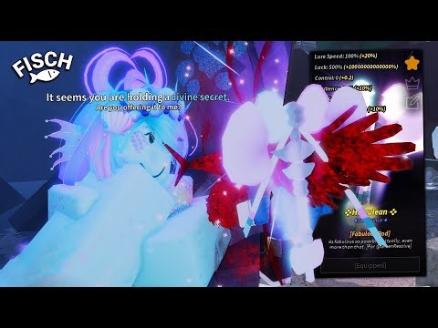 I Modified My FABULOUS ROD with DIVINE SECRET in Fisch!