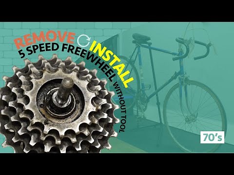 How To Remove Vintage Freewheel Without Tool?