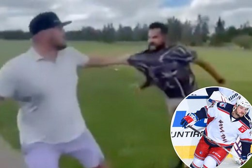 Former NHL enforcer Nick Tarnasky gives full story behind viral golf fight video: ‘That instantly set him off’
