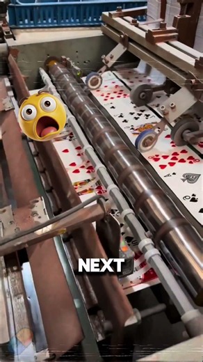How Playing Cards Are Actually Made! 🃏🤯