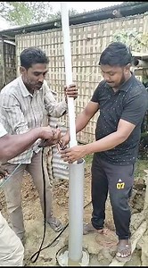 7.4K views · 25 reactions | Installation of Submersible pump || New Construction Site at Hojai || | Dimension Engineering Services - DES | Facebook