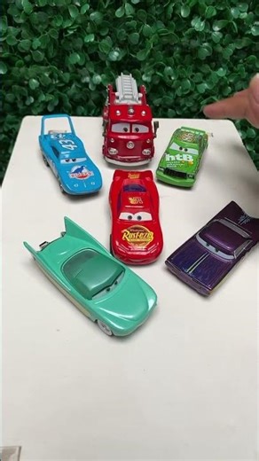 Diecast Disney Pixar Cars😁Lightning McQueen ,Tow Mater ,Doc Hudson 🚙💨