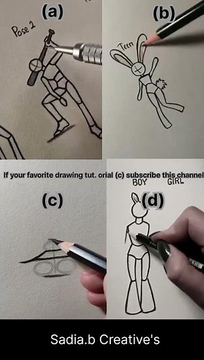 How to draw ✏️ Easy Four Tutorial ✨ #art #drawing #short #fypシ #shorts