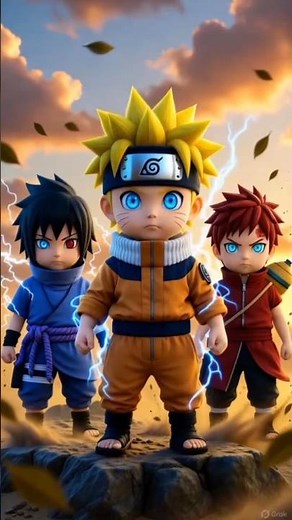 “Mini Ninja Legends: Baby Naruto, Sasuke & Gaara! 👶🔥”