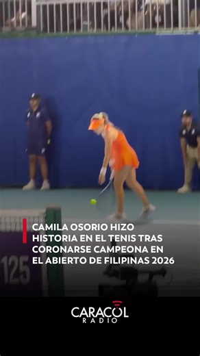 #Deportes | Señales de recuperación en el tenis para María Camila Osorio. La cucuteña se quedó con el título del Abierto de Filipina en el Rizal Memorial Tenis Center tras vencer en la final a la croata Donna Vekic por parciales de 2-6, 6-3 y 7-5. La cucuteña sacó su potencial característico para remontar, pues se fue perdiendo el primer set por 2-6, pero esto terminó siendo gasolina para luego imponerse con contundencia en la segunda manga, en la que ganó 6-3. El último set fue clave y también 
