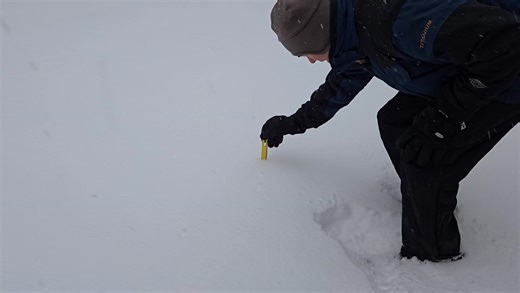 INCHES OF SNOW AND COUNTING. At 5:30 pm I measure seven inches in my backyard. How much snow, do you have? | Les Still-WCTI