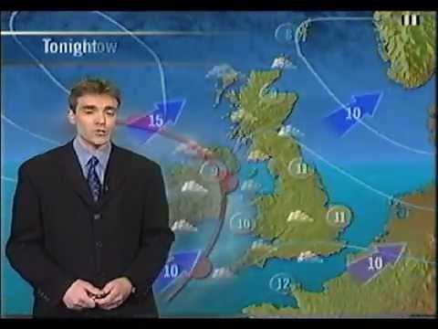 ITV (Meridian) National Weather & Continuity 1998