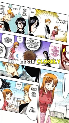 The Hollow sensed Orihime first… Ichigo was just in the way. #bleachanime #bleachfanfiction