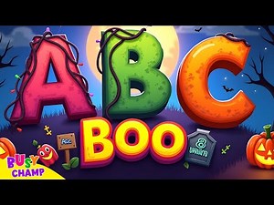 ABC Boo | Kids Halloween Songs | Super Simple Songs | Phonics Song | ABC Song | Halloween song
