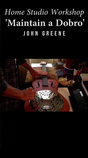 How to maintain your Dobro guitar.