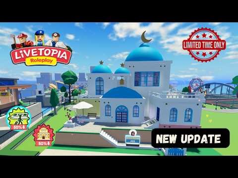 LIVETOPIA LIMITED TIME HOUSE UPDATE + NEW PICNIC ITEMS //UPDATE 232 //Livetopia Roleplay (Roblox)