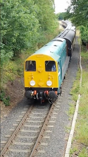 BR Class 20 leaves Kidderminster on the Severn Valley Railway