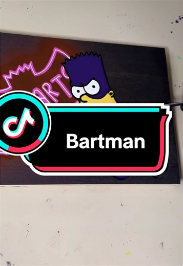 Satisfying Painting and Woodworking with Bart Simpson