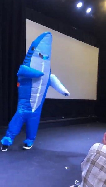 Funny shark costume