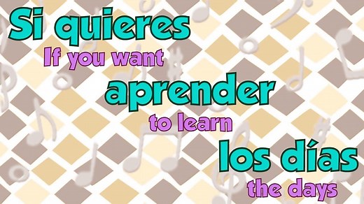 Learn the days of the week in Spanish with BASHO & FRIENDS!