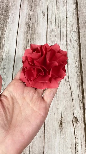 #Origami #折り紙 #howto #tutorials #diy #diycrafts #flower #お花 #作り方