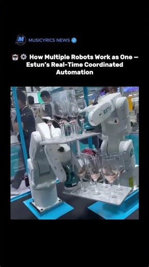 🤖⚙️ How Multiple Robots Work as One — Estun’s Real-Time Coordinated Automation