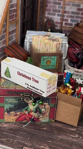 Time to put the tree up! | My Life In Miniature