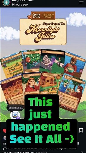 Stardew Valley X MTG Secret Lair! #mtgcommunity #stardewvalley