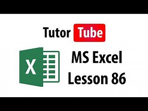 Mind Luster - Learn MS Excel Tutorial Lesson 86 Creating Macro