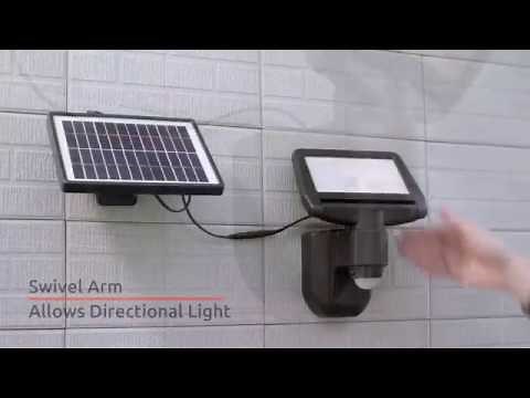 Link2Home EM-SL700B Solar Flood Light