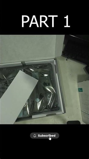 Gaming PC Assembly Part 1 - Cable Routing That Actually Works #pcbuild #gaming #setup