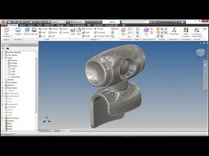 Autodesk Inventor Basic Surface Tutorial