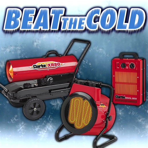Our Clarke heaters are perfect for keeping you warm at home, in the...