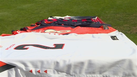 Why did the Broncos wear their white jerseys against the Steelers at home?