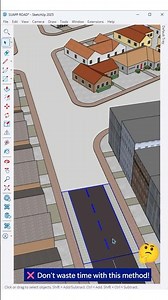 Create roads easily on curved surfaces with the “Suappelf” plugin.