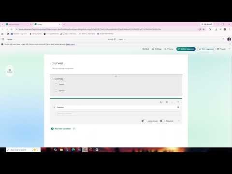 How to Create a Survey With Microsoft Forms
