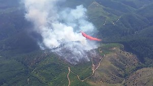 Aerial and ground efforts are ongoing over the #HighPassFire near Junction City. An ODF Incident Management Team is on-site coordinating efforts to fight this 200 acre fire. Follow us on Twitter https://twitter.com/ORDeptForestry for updates. You'll also find updated information on this and other #wildfires in Oregon on the ODF Fire Blog: http://wildfireoregondeptofforestry.blogspot.com/ | Oregon Department of Forestry