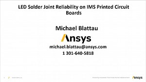 LED Reliability Factors on IMS PCBs