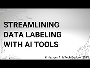 Streamlining Data Labeling with AI Tools