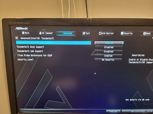 My Thunderbolt Controller Vanished