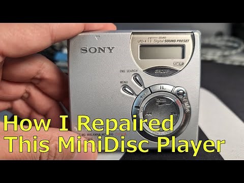 How I repaired this MiniDisc player - MZ-N510