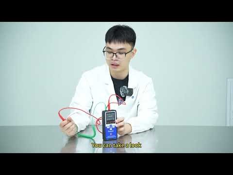 Measure the system resistance of the wristband in one minute