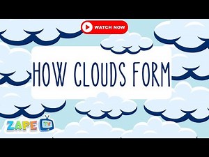 The Cloud Song for Kids | How Clouds Are Made | Fun & Easy Science Rhyme 🌈✨| Zape TV
