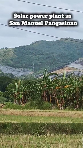 Halos Isang bundok puro solar power plant ang laman #solarpower #solarenergy #sanmanuelpangasinan | Boss Jomo