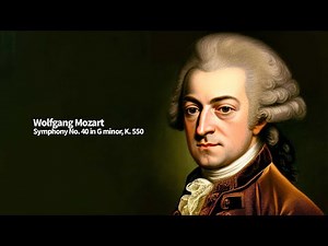Wolfgang Mozart - Symphony No. 40 in G minor, K. 550 - Music Classic
