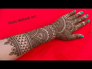 Wedding special easy dulhan mehndi designs