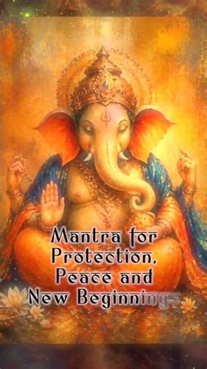 Ganesha Saranam Mantra | Sacred Chant for Protection, Peace & New Beginnings