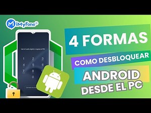 💻4 formas de desbloquear un celular Android desde PC 📱