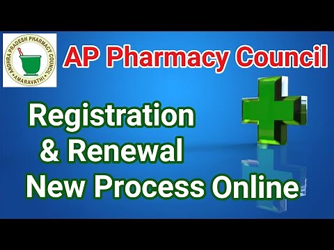 Andhra Pradesh Pharmacy Council Registration and Renewal Process PCI Registration