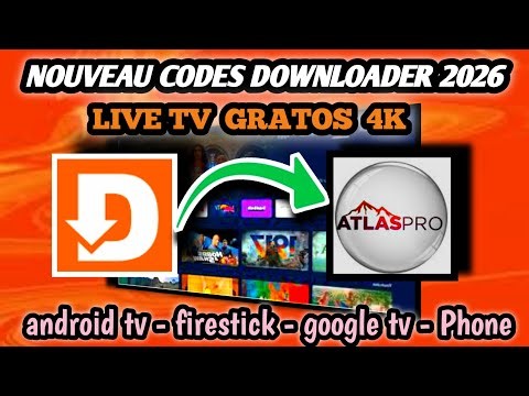 code downloader ATLAS PRO 4K en 2026