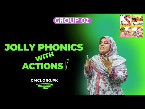 Jolly Phonics Group 2 Sounds with Actions | Fun Learning for Kids!